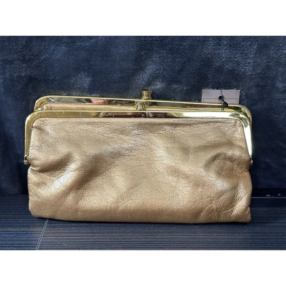 Gold Clutch Bitten By Steve & Barry’s Excl.‎ By Sarah Jessica Parker With Tag